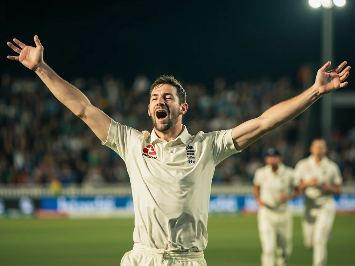 An all-rounder mid-celebration